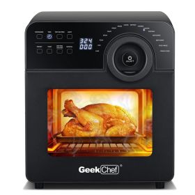 Air Fryer Oven Toaster 4 Slice Toaster Convection Airfryer Countertop Oven; Roast; Bake; Broil; Reheat; Fry Oil-Free; 4 Accessories & Recipes Inc